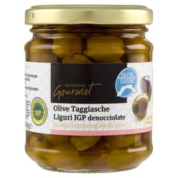 Gourmet olive taggiasche in olio evo