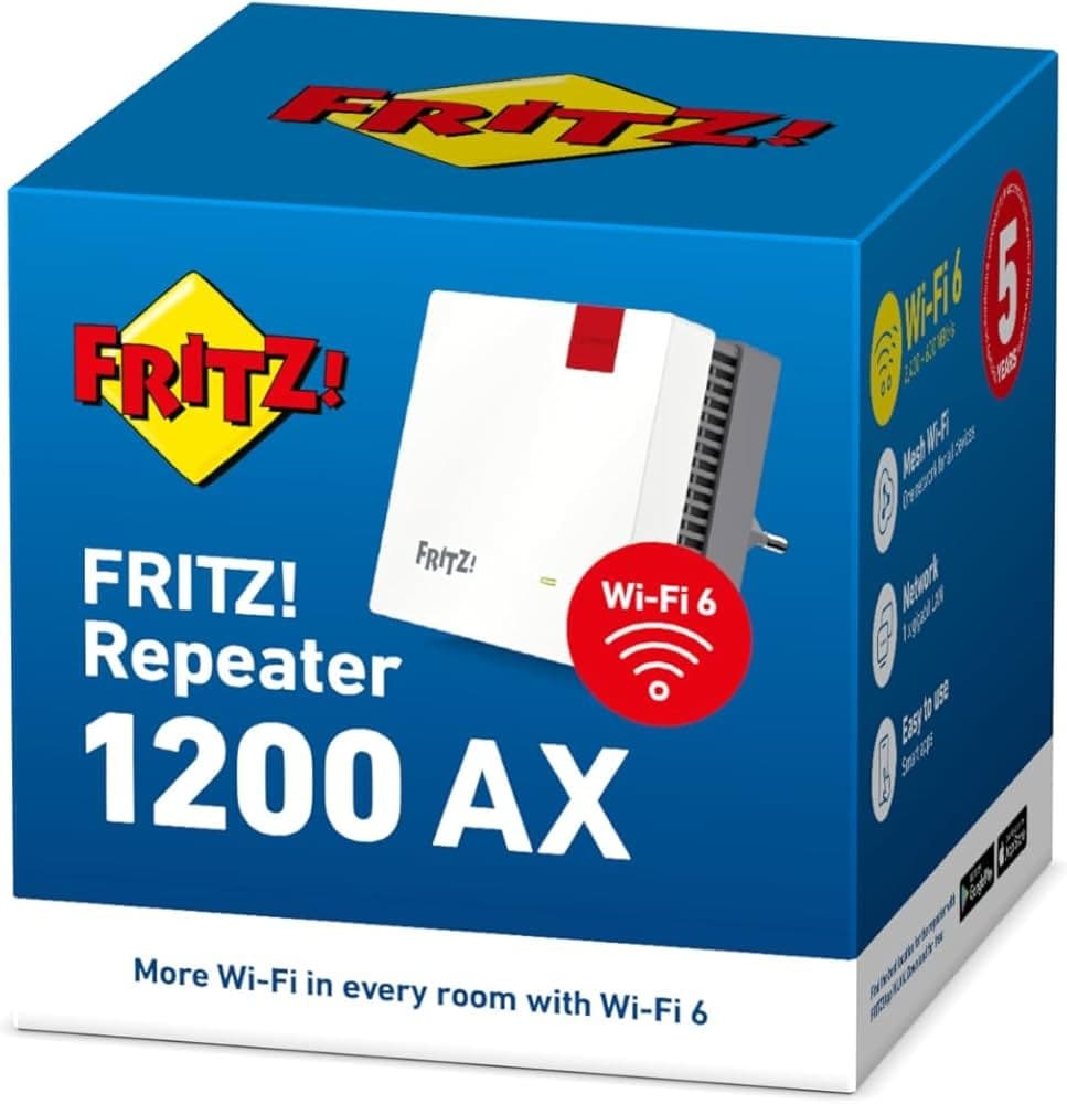Fritz! Repeater 1200 AX in offerta da Unieuro