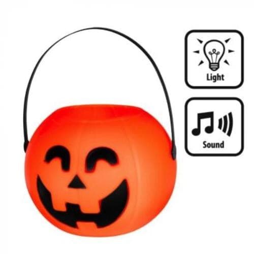 Zucca Contenitore con Luci e Suoni, D 17 x H 13 cm – Carrefour
