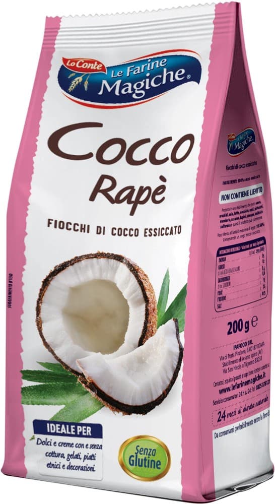 Cocco rapè Le Farine Magiche Lo Conte, 200 g – Panorama