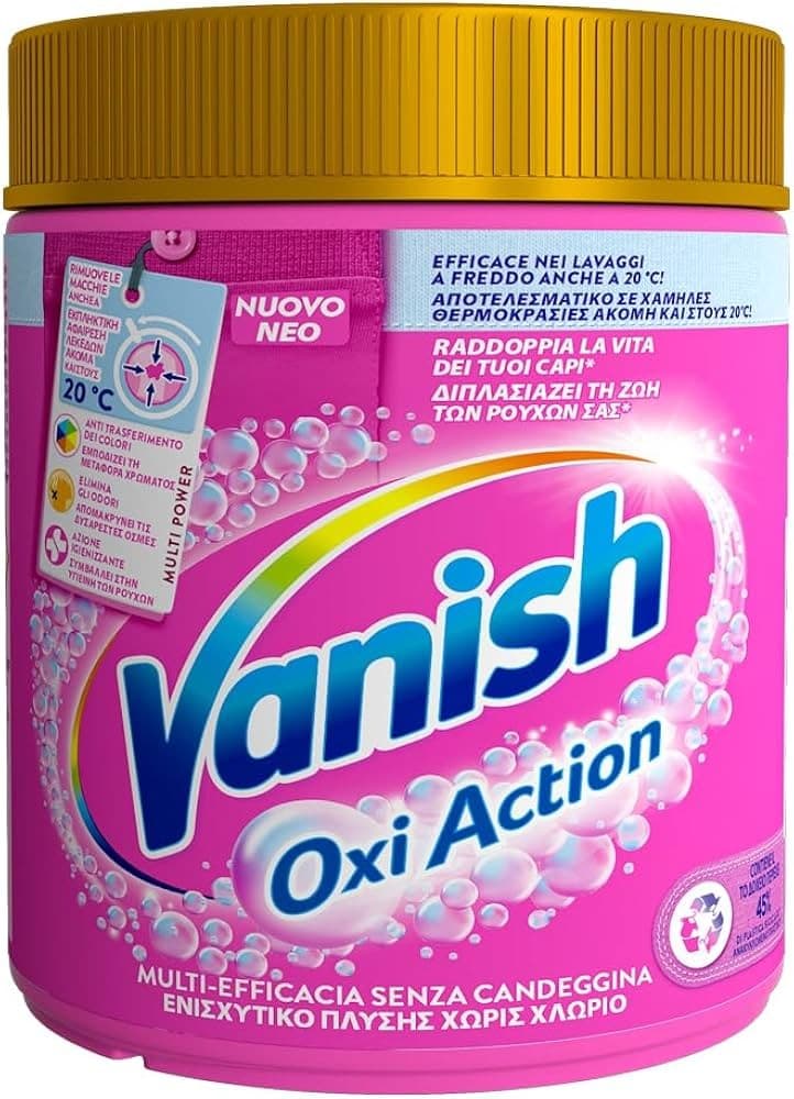 Additivi Lavatrice Vanish, 500 g – Carrefour