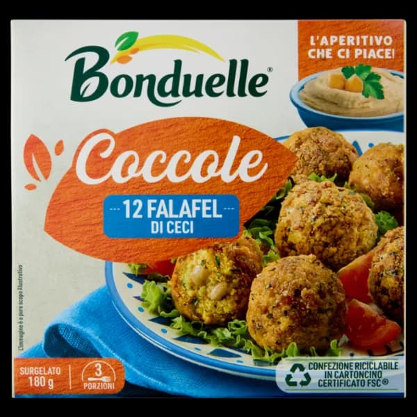 Falafel di ceci Coccole Bonduelle, 180 g – Panorama