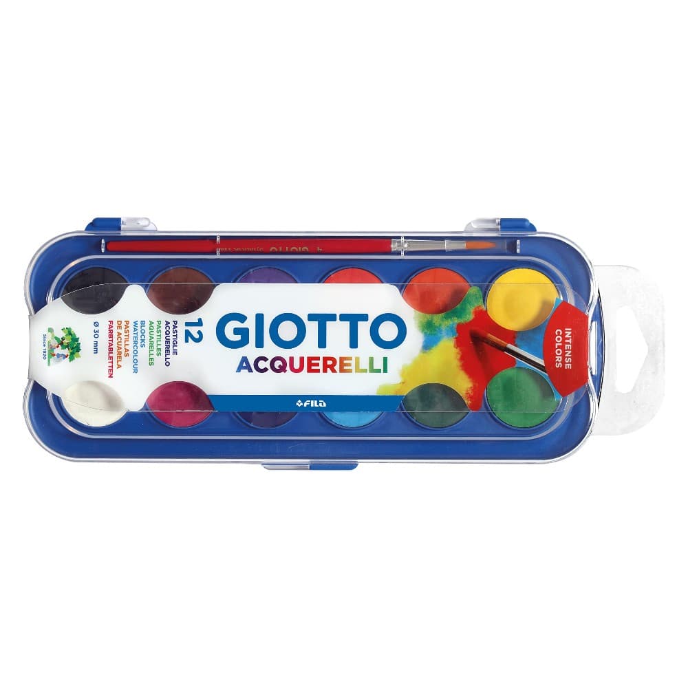 Acquerelli Giotto, conf 12 pezzi – Carrefour