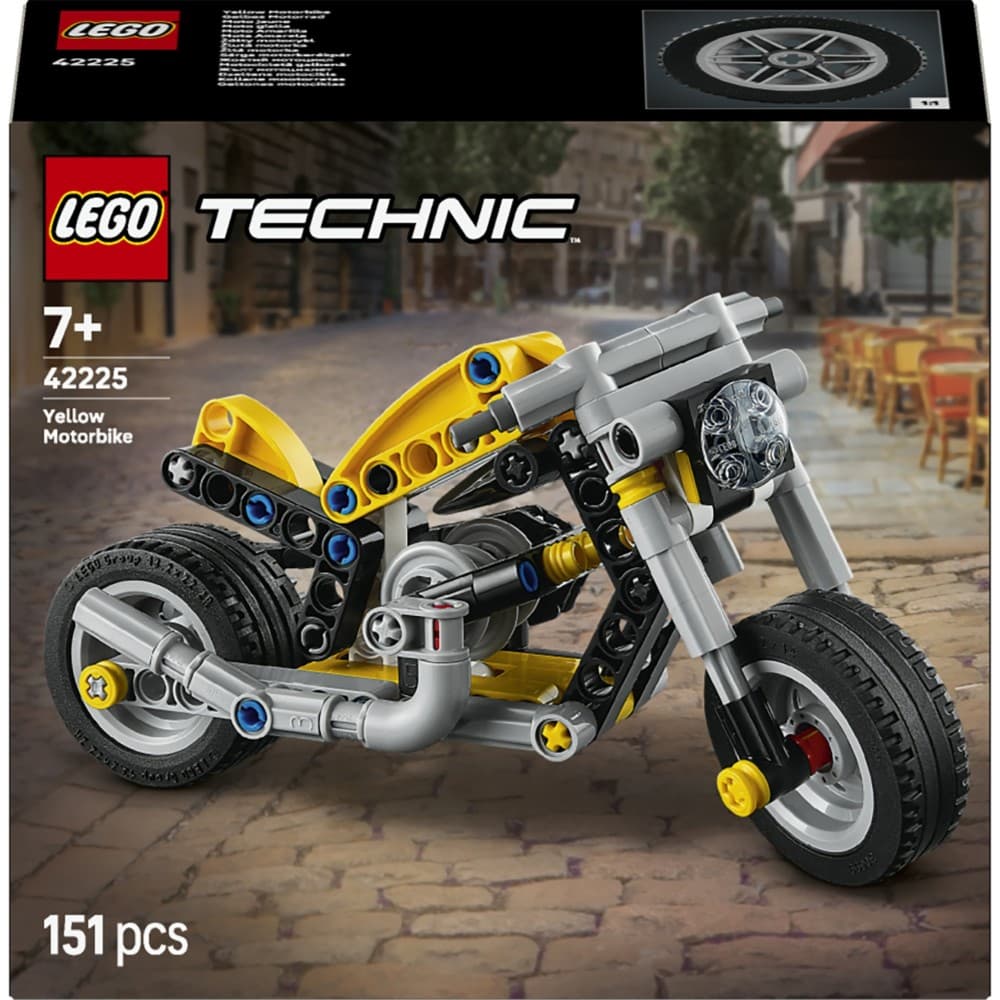 LEGO Technic Moto Gialla, 151 pcs – Carrefour