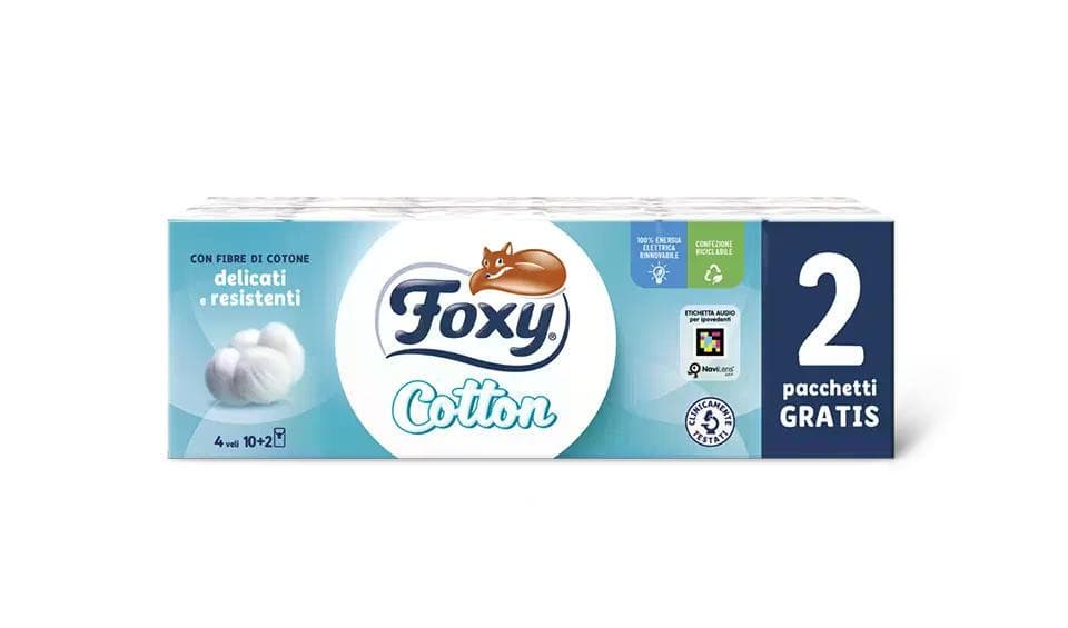 Foxy fazzoletti Cotton x30 in offerta da Iper La grande i