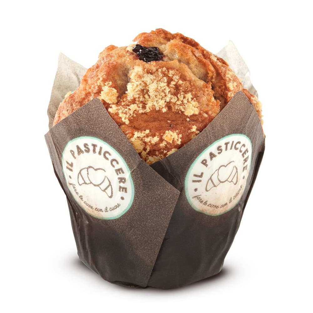 Muffin albicocca, mirtillo o triplo cioccolato, 90 g – Panorama
