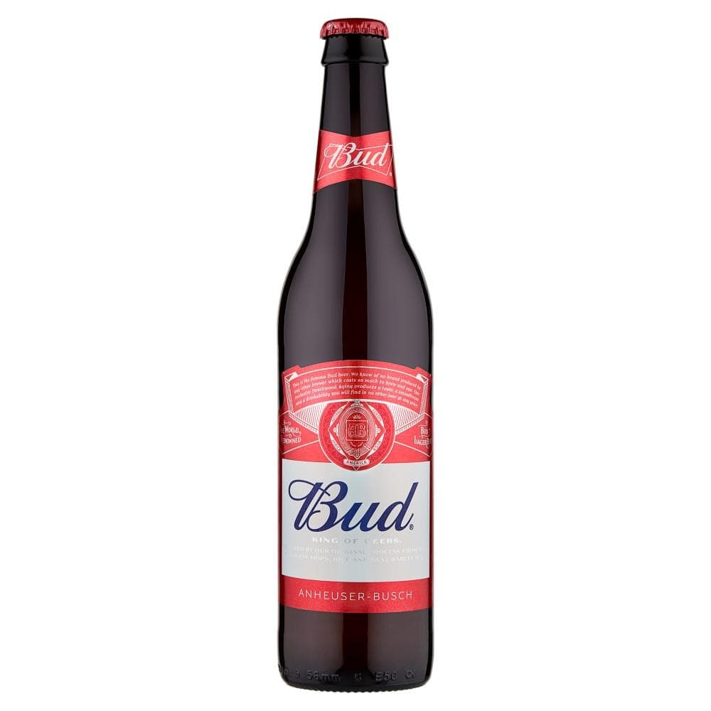 Birra Lager internazionale bottiglia Bud, 500 ml – Bennet