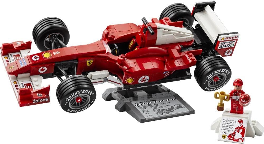 LEGO Ferrari F2004 e Michael Schumacher 11375 – Comet