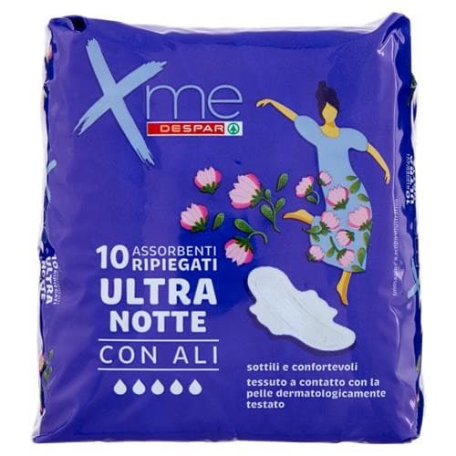 Assorbenti ripiegati ultra assortiti Xme Despar, 10/12/14/16 pezzi – DeSpar