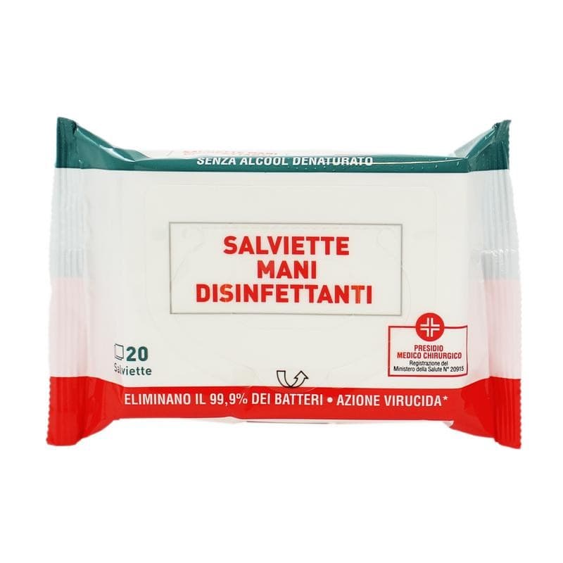 Salviette disinfettanti Cliosan, 20 salviette – MD
