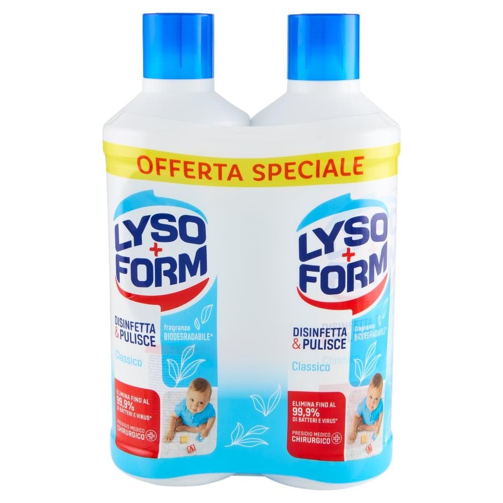 Lysoform Detersivo pavimenti, 2x1100 ml – Esselunga