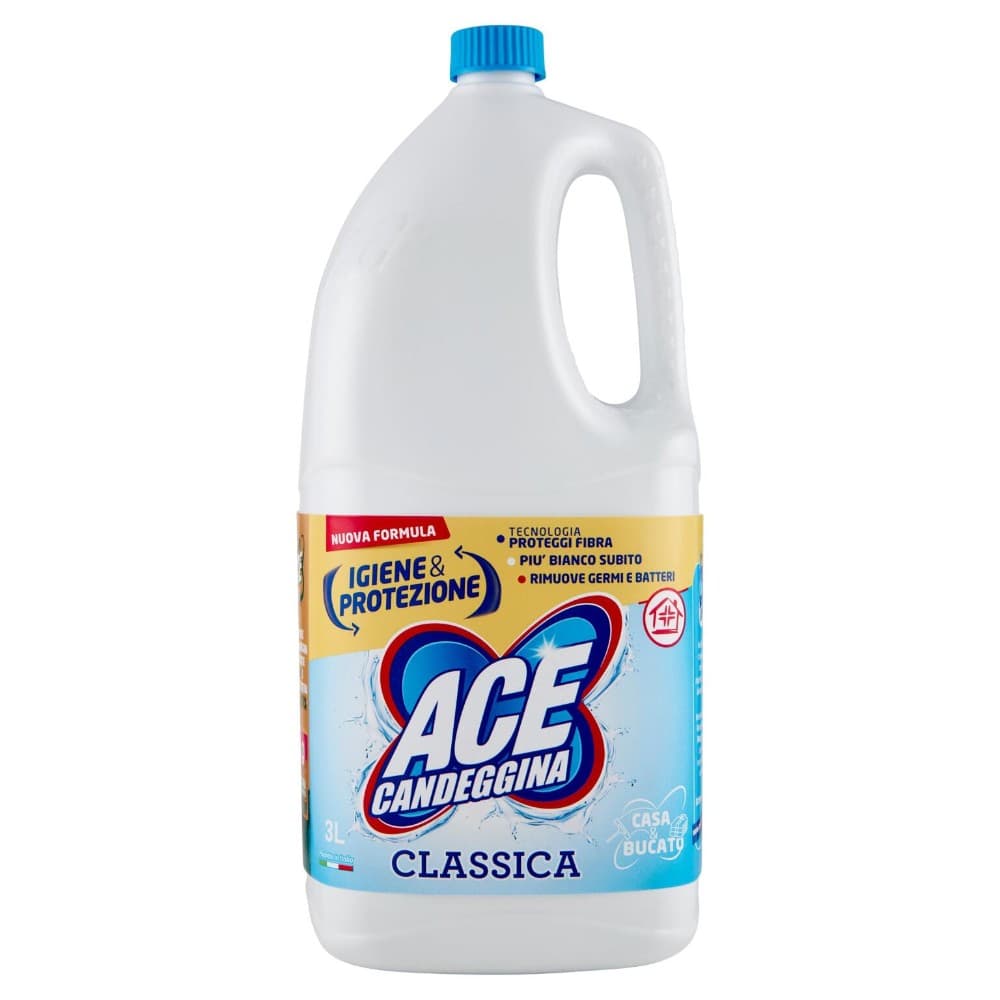 Candeggina Classica o Spray con candeggina Ace 3 l in offerta da Carrefour