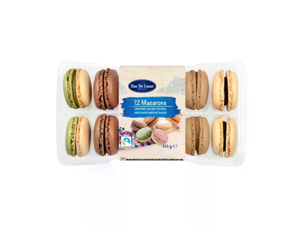 Duc de Coeur 12 macarons 144 g in offerta da Lidl