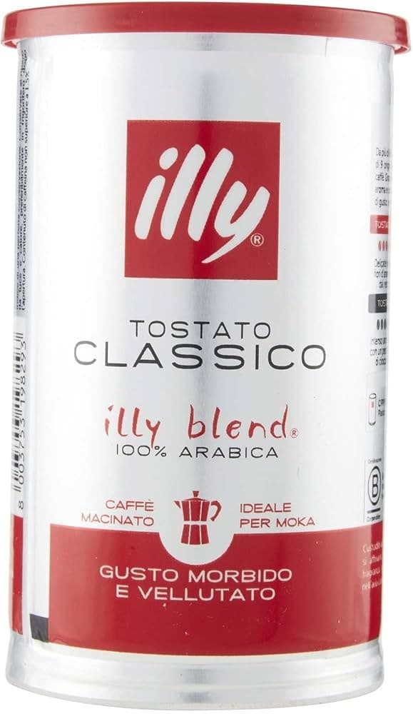 Caffè macinato Soft Can gusto classico o intenso, 185 g Illy – Carrefour