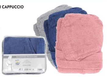 Accappatoio unisex con cappuccio Pricasa – Bennet
