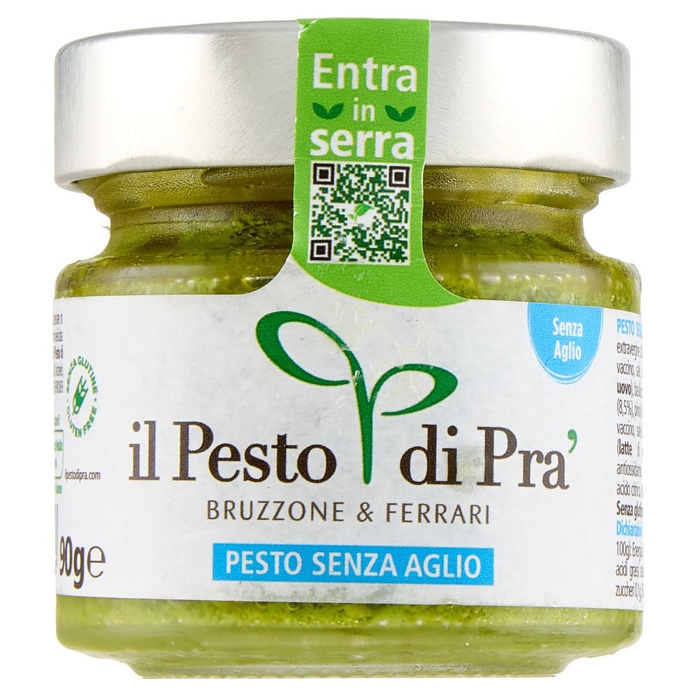 Pesto Genovese Senza Aglio o Classico Il Pesto di Pra', 90 g – Il Gigante