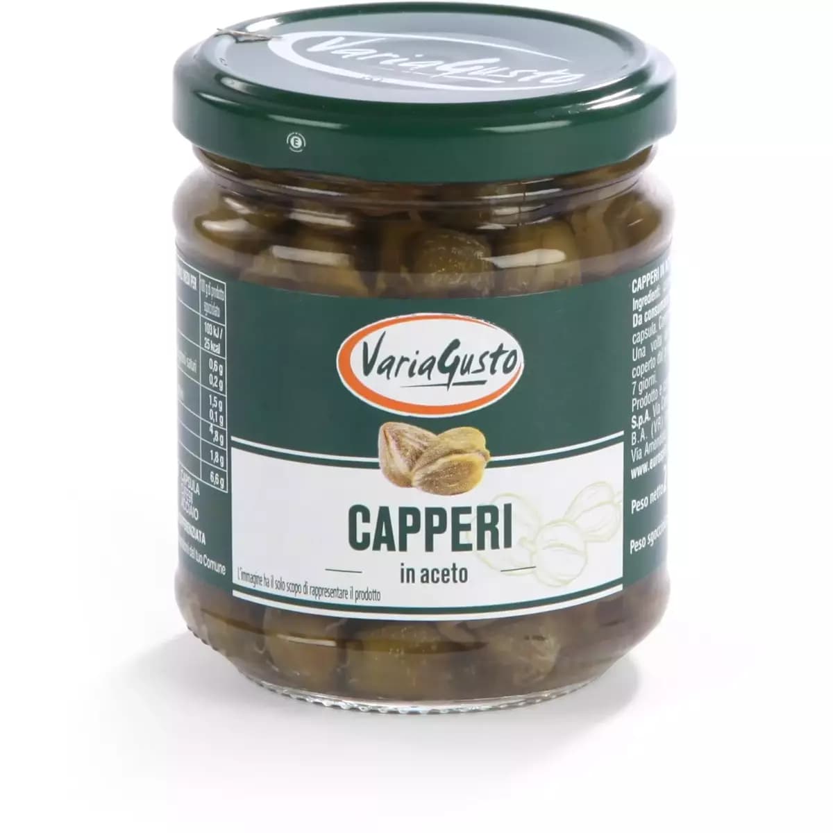 Capperi in aceto, 210 g / sgocc. 120 g Verso Natura – Eurospin
