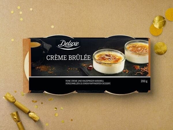 Deluxe Crème Brûlée, 2x 100 g – Lidl
