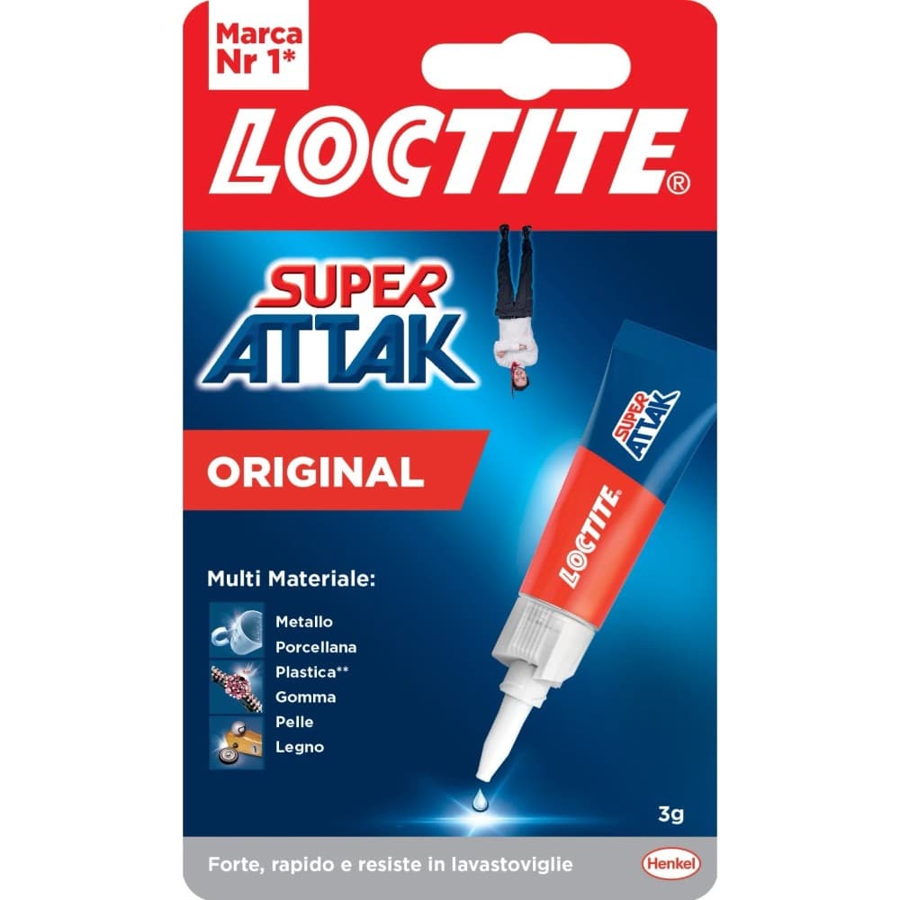 Colla Super Attak Original, 3 g Loctite – Panorama