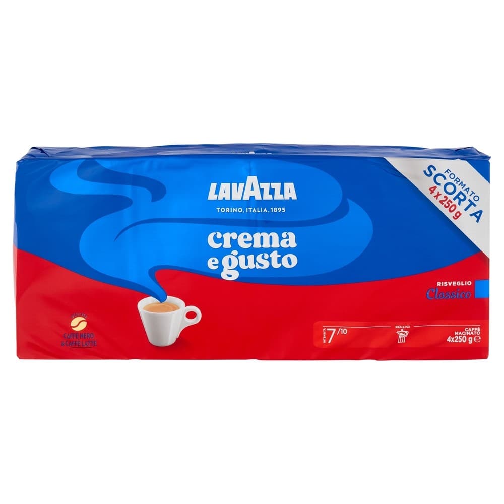 Lavazza Crema e gusto 4x 250 g in offerta da Lidl