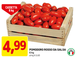 Pomodoro rosso da salsa