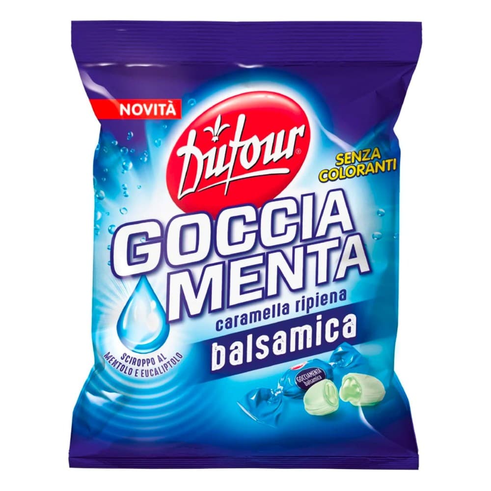 Caramelle Big Frut o Goccia Menta Dufour assortite, 150 g – Panorama