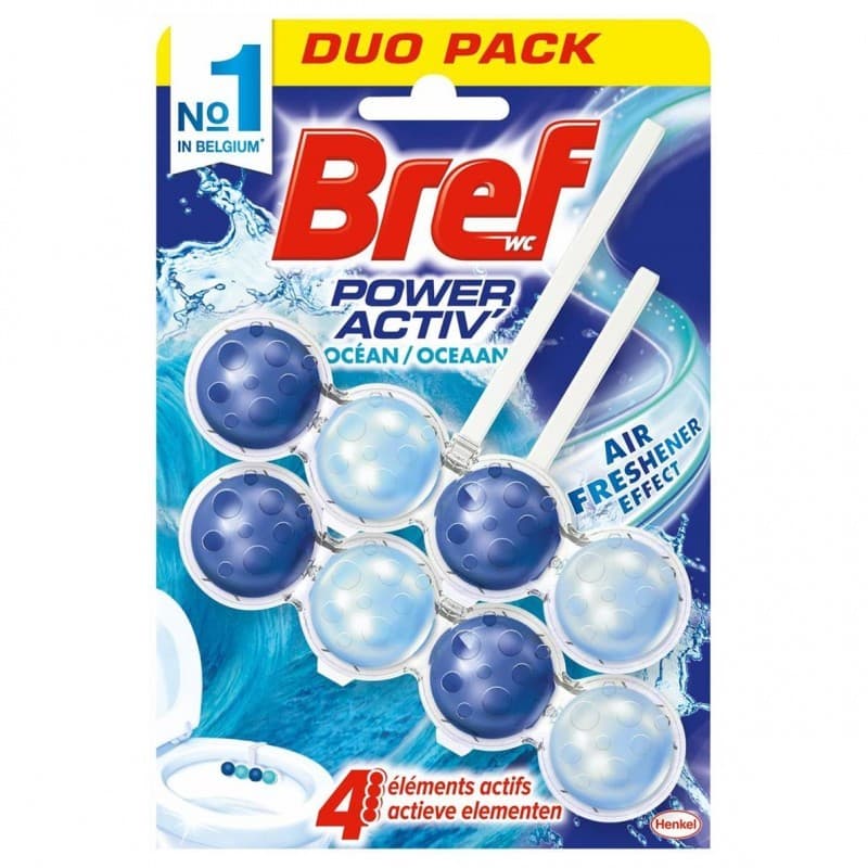 Bref WC Power Active duopack, 50 g x 2 – Risparmio Casa