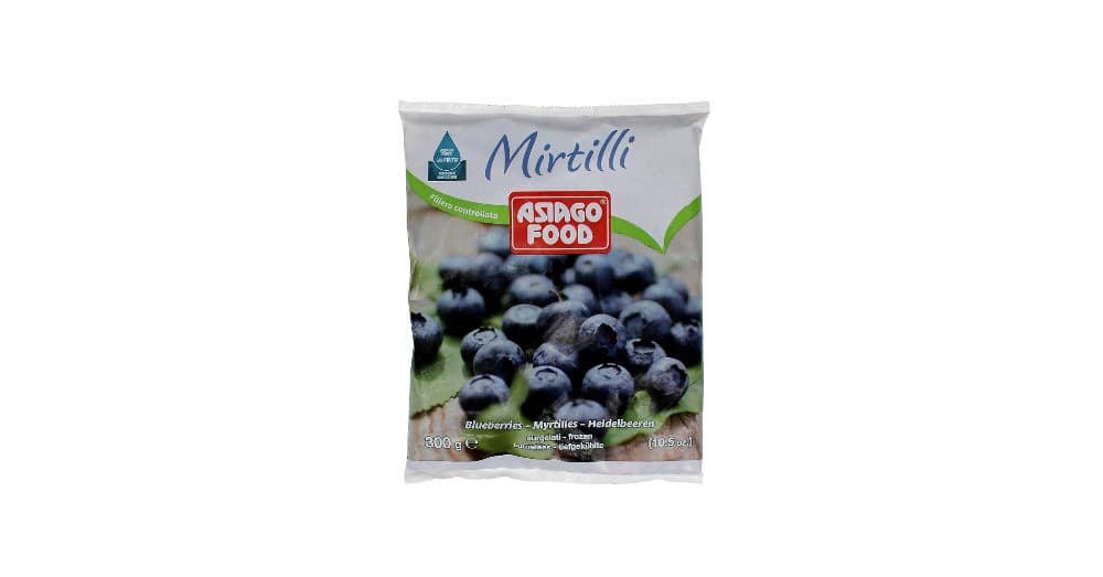 Mirtilli Asiago Food, 300 g – Panorama