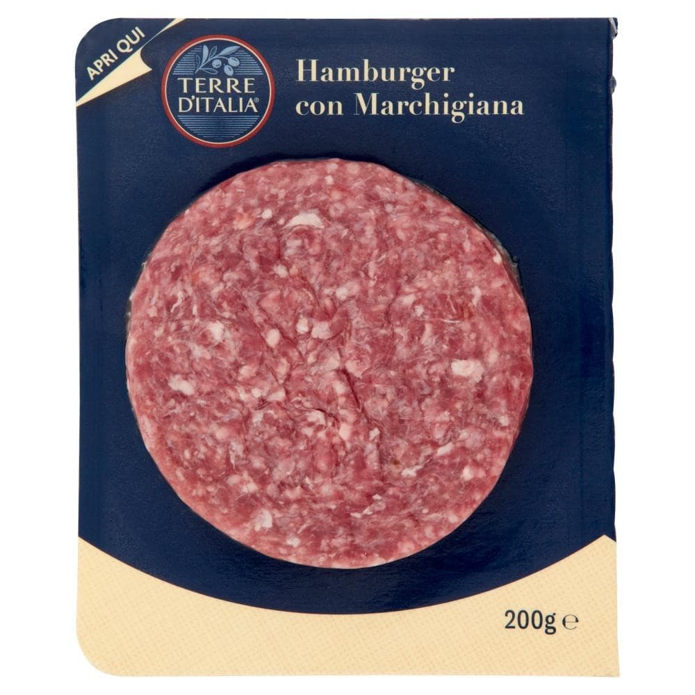 Hamburger di marchigiana Terre d'Italia 200 g in offerta da Carrefour