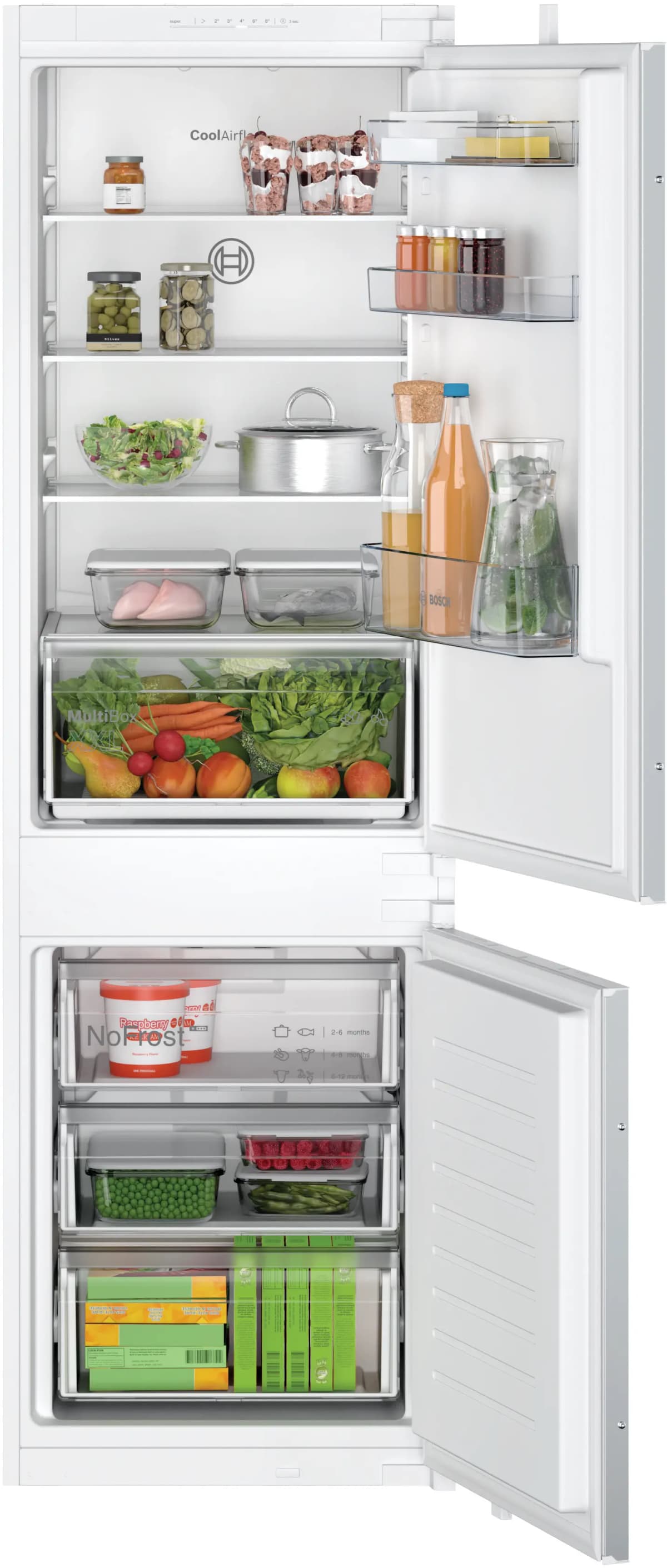 Bosch frigorifero combinato da incasso KIN86NSE0 – Expert