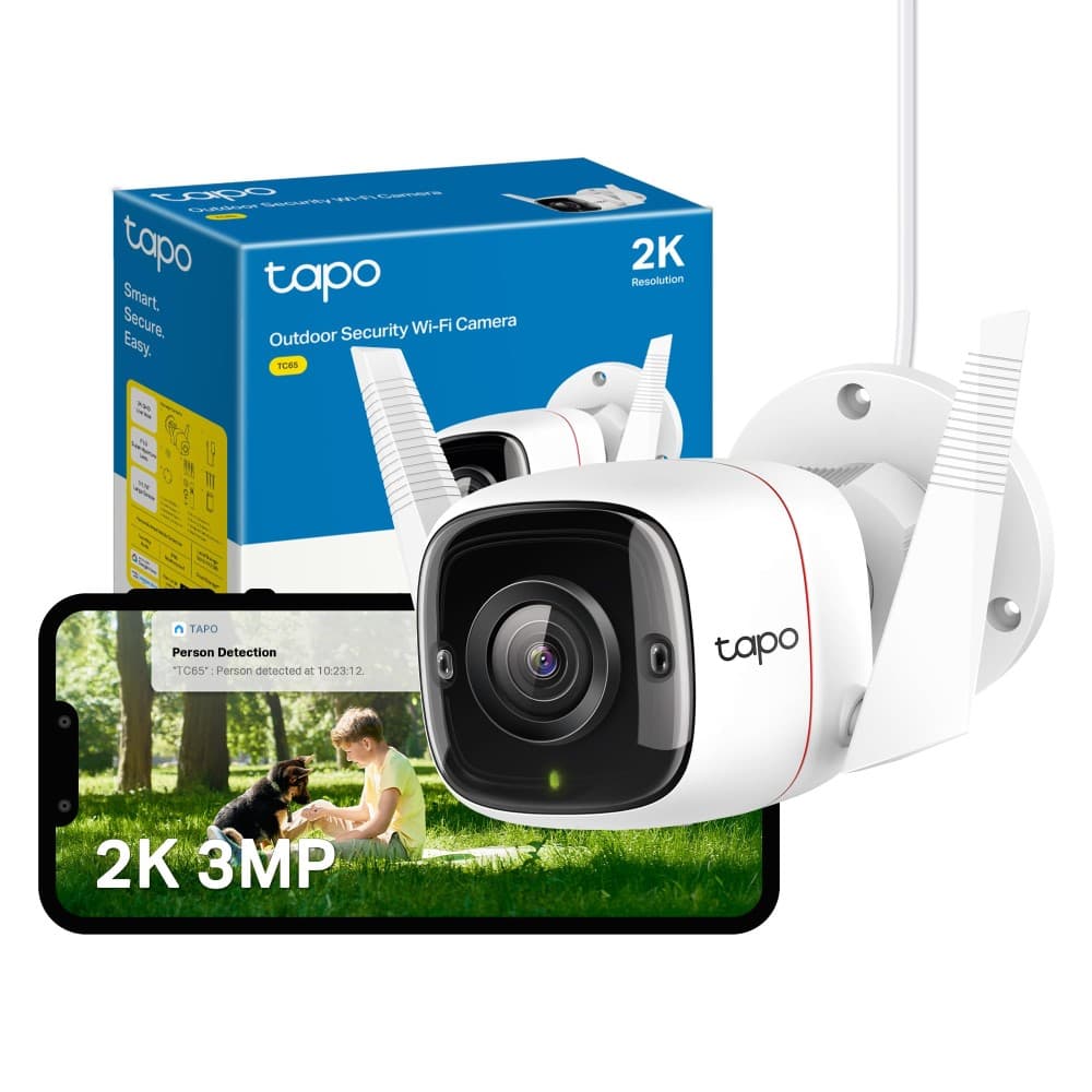 Tapo TC65 telecamera Wi-Fi/Eth outdoor ultra HD 3MP – Unieuro
