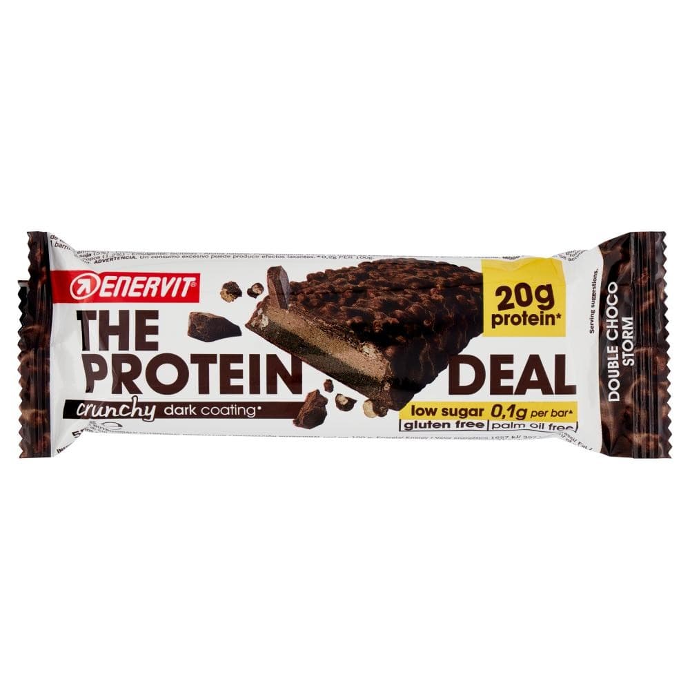 Enervit The Protein Deal barretta Double Choco, 55 g confezione – Lidl