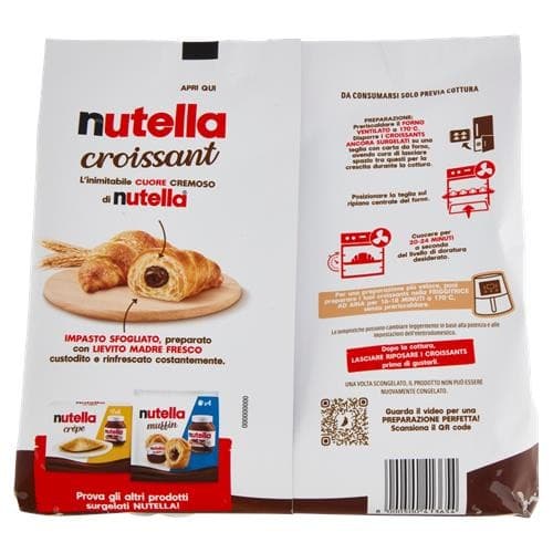 Croissant Nutella Ferrero 4 pezzi, 340 g in offerta da Esselunga