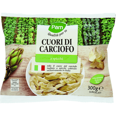 Cuori di carciofo a spicchi, 300 g Pam – Panorama