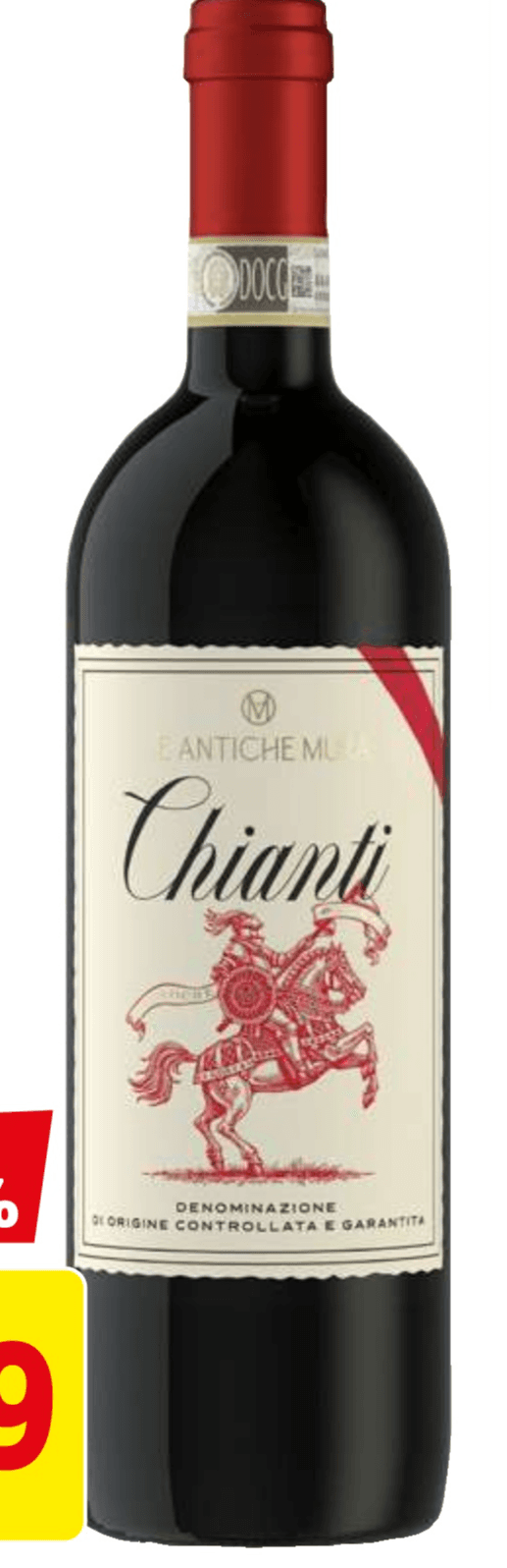Chianti DOCG 750 ml Antiche Mura in offerta da Dpiù