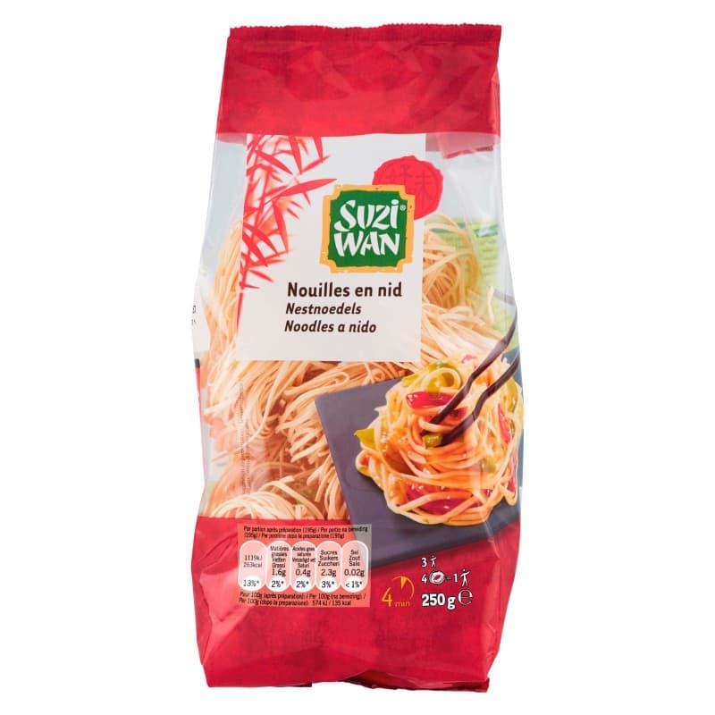 Nest Noodles Suzi Wan, 250 g – Carrefour
