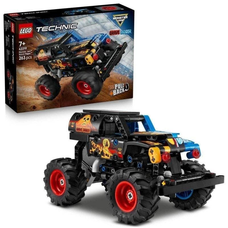 LEGO Technic Monster Jam Grave Digger Fuoco e Ghiaccio, 263 pcs – Carrefour