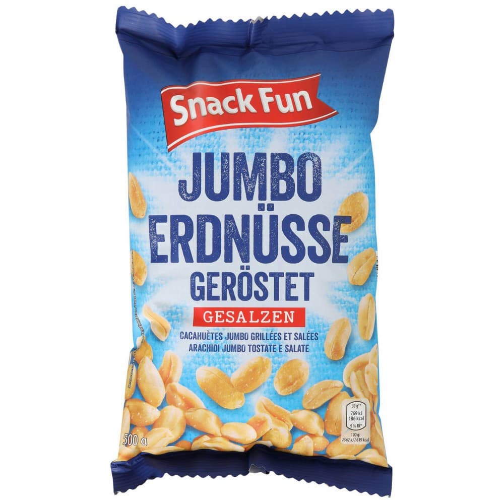 Arachidi tostate, 500 g Snack Fun – ALDI
