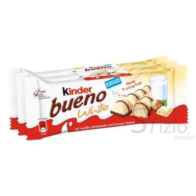Kinder Bueno e Kinder Bueno White Ferrero, 129 g – Carrefour