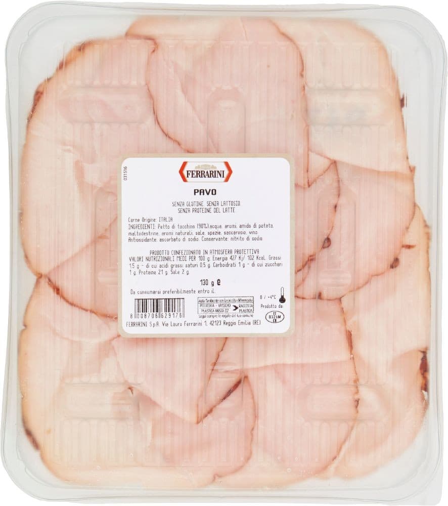 Ferrarini Pavo petto di tacchino, 130 g – Esselunga