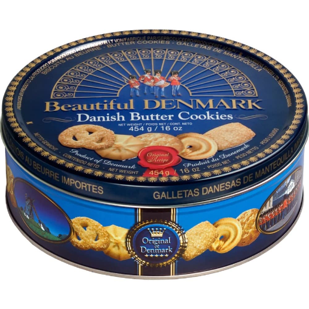 Danish Butter Cookies, 454 g Beautiful Denmark – Esselunga