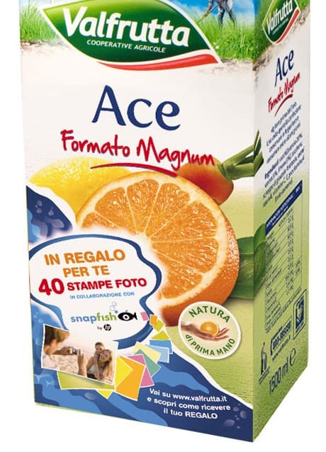 Valfrutta bevanda Ace o arancia rossa, 1,5 L – Bennet