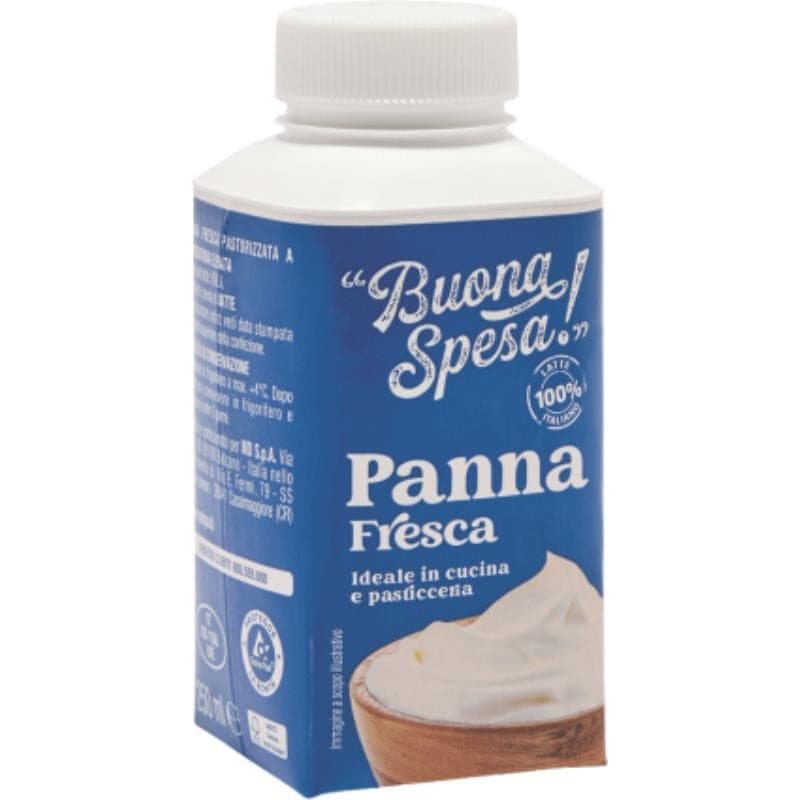 Buona Spesa panna fresca, 250 ml Buona Spesa! – MD