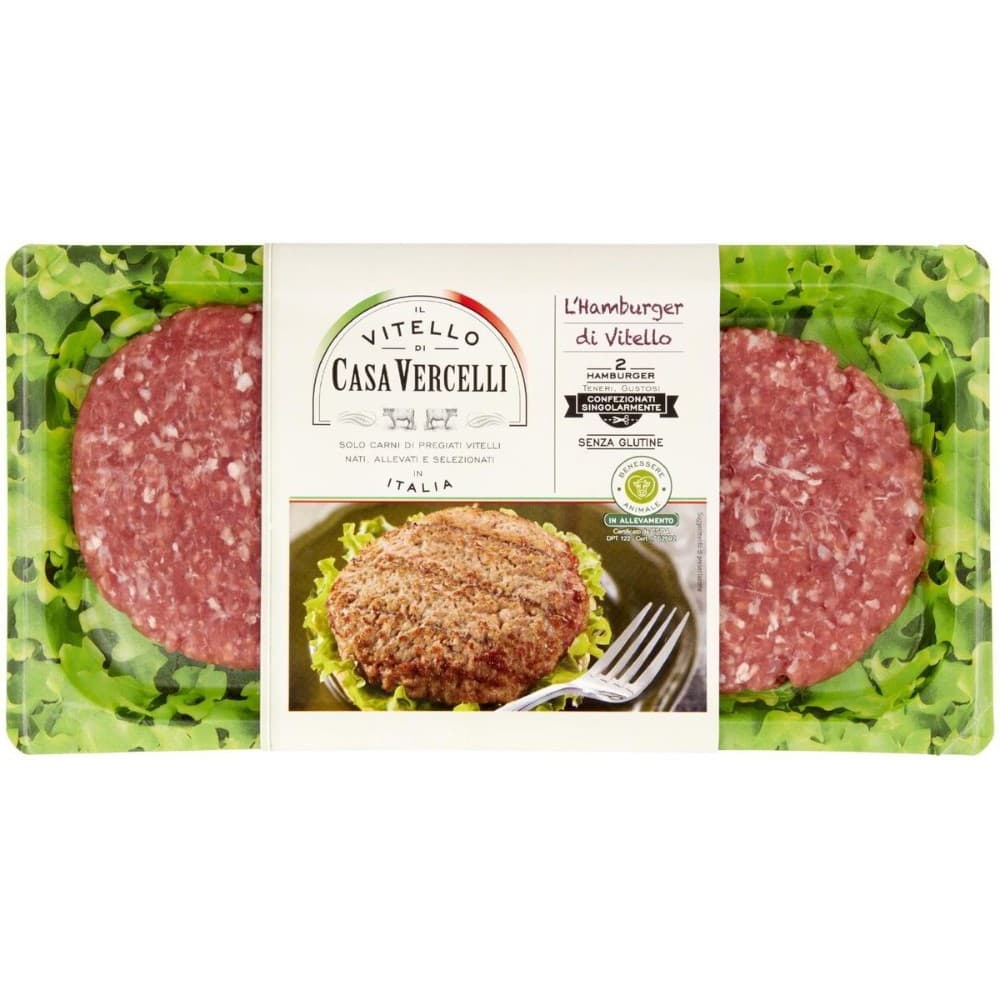 Burger di vitello, 2x100 g – Il Gigante