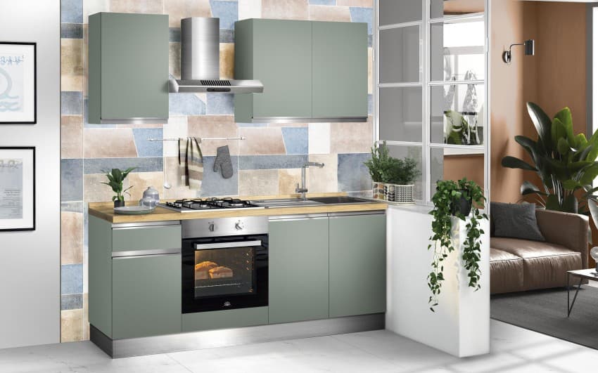 Cucina Athena Line 180 Verde – Mondo Convenienza