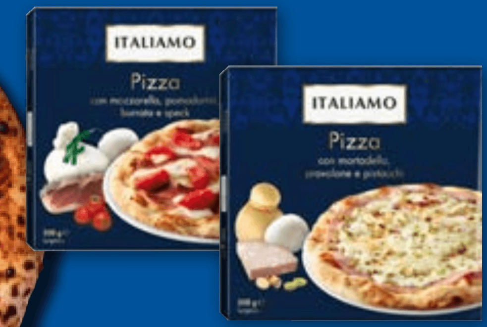 ITALIAMO Pizza con mozzarella, pomodorini, speck e burrata, 350 g – Lidl