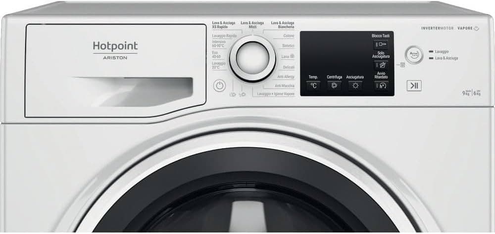 Hotpoint Ariston lavasciuga NDBR984469WAIT, 9+6 kg – Trony