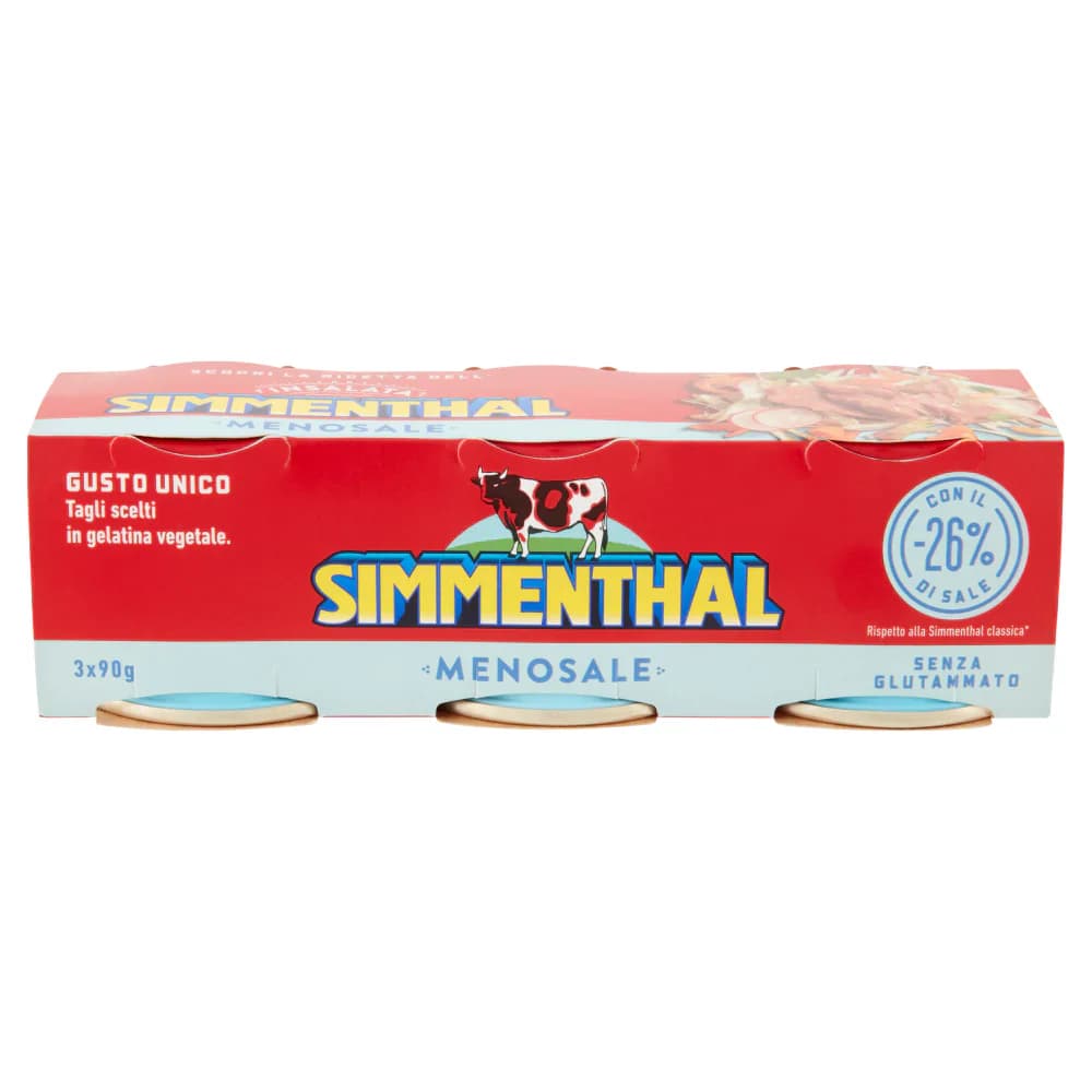 Carne Simmenthal 3x90 g in offerta da Il Gigante