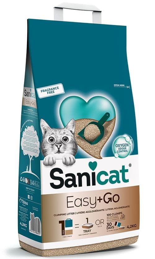 Lettiera Sanicat Easy&Go, 4,2 Kg – Carrefour