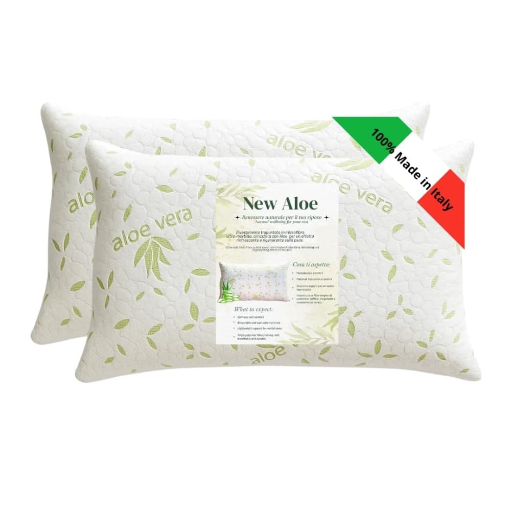 Coppia federe aloe trapuntata PASSION – Risparmio Casa